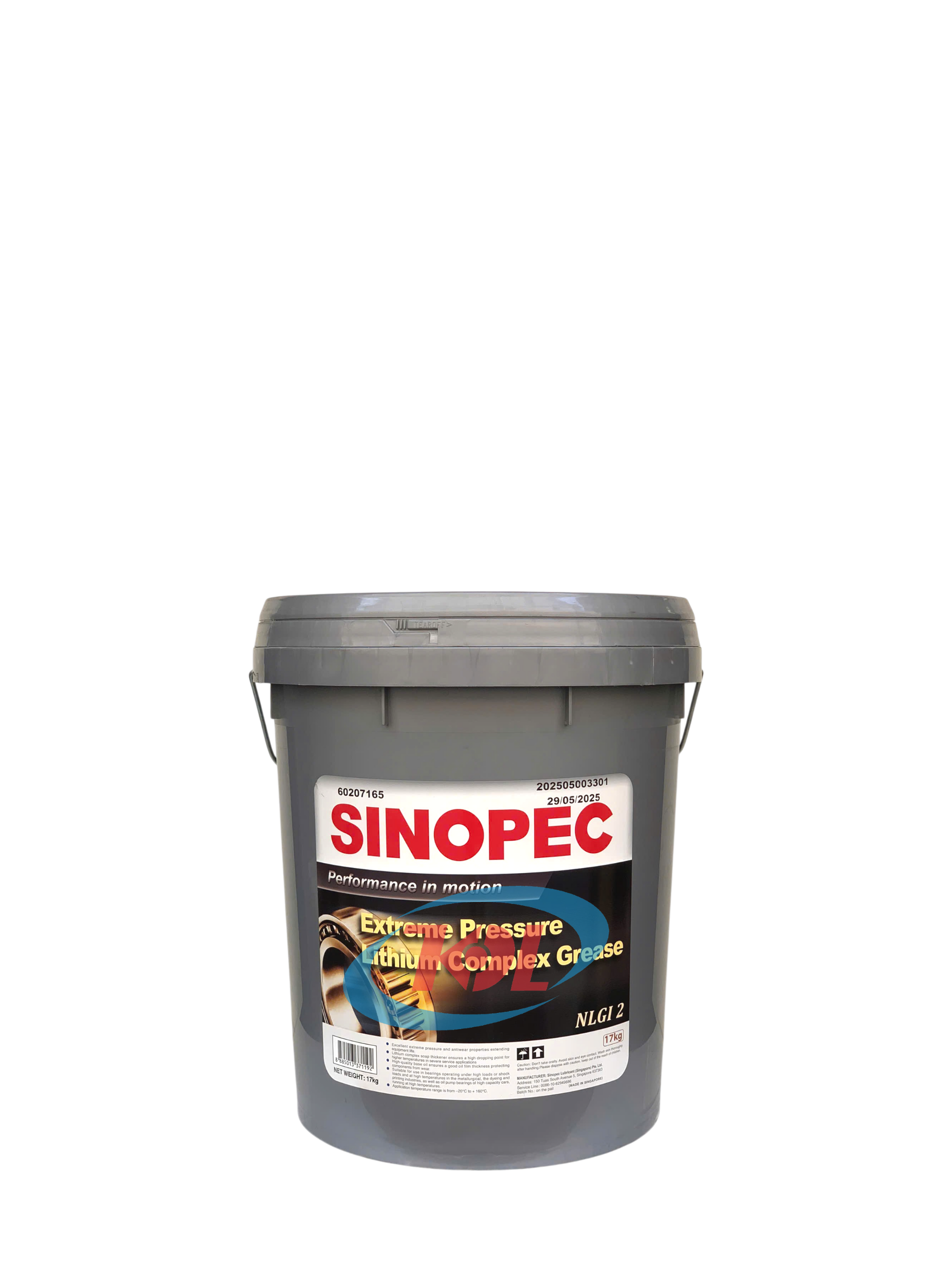 Mỡ Sinopec EP Lithium Complex NLGI 2